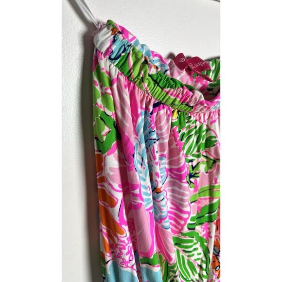 Lilly Pulitzer X Target Dancing On The Deck Size XS Floral Stretch Maxi Dress - Picture 5 of 8